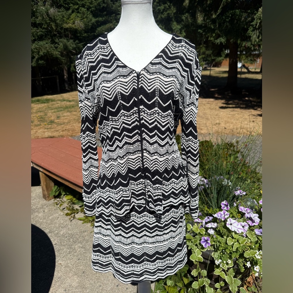 St John sweater suit size 8